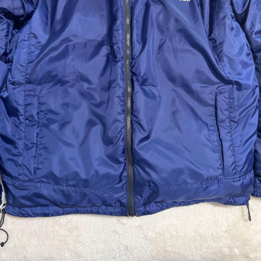 美品Eddie Bauer EB650肉厚リバーシブルダウンジャケットメンズL