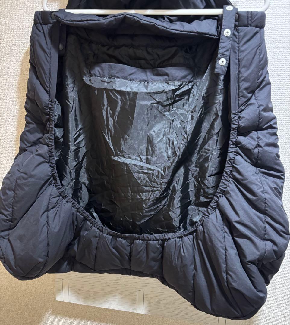 THE NORTH FACE シェルブランケット 抱っこ紐ケープ ブラック