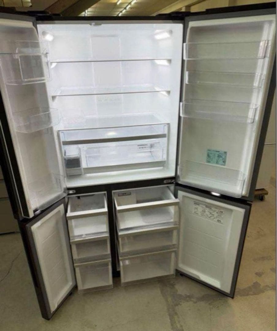 【高年式】 2021年式 512L AQUA 冷蔵庫 AQR-TZ51K(T)