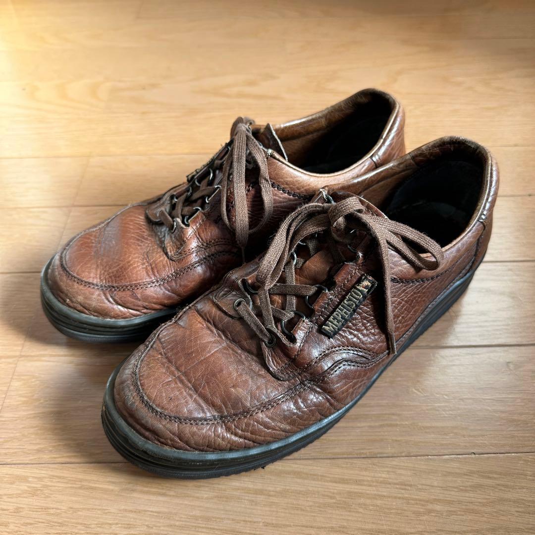 MEPHISTO MATCH マッチ レザースニーカー 8.5