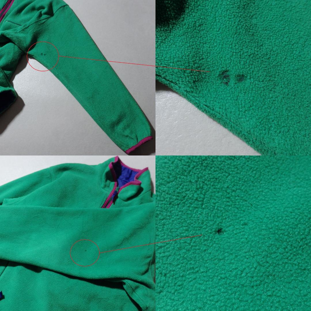 希少 90s パタゴニア グリセード リバーシブル Lサイズ USA製 ブルー