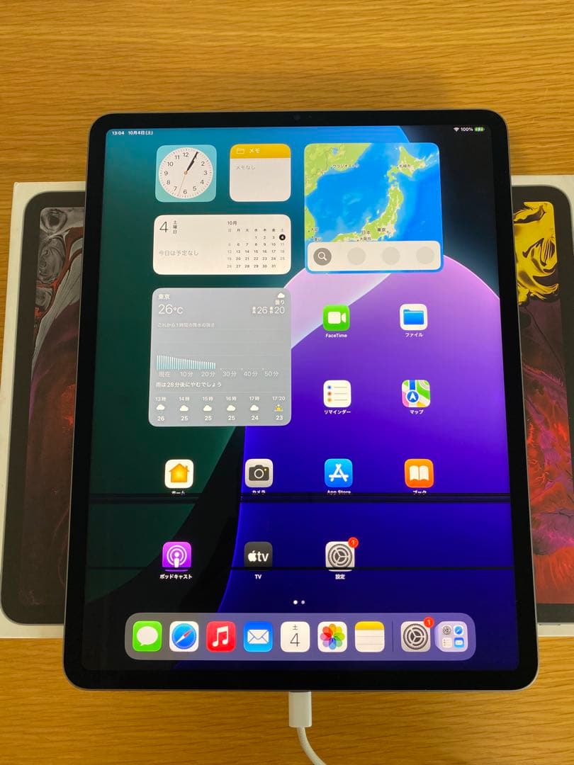 iPad Pro 第5世代　電池良好 iPad本体　難あり
