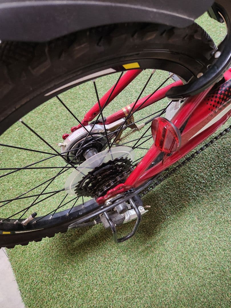 サイクルベース　あさひ DRIDE ドライド　子供用自転車 赤　20インチ