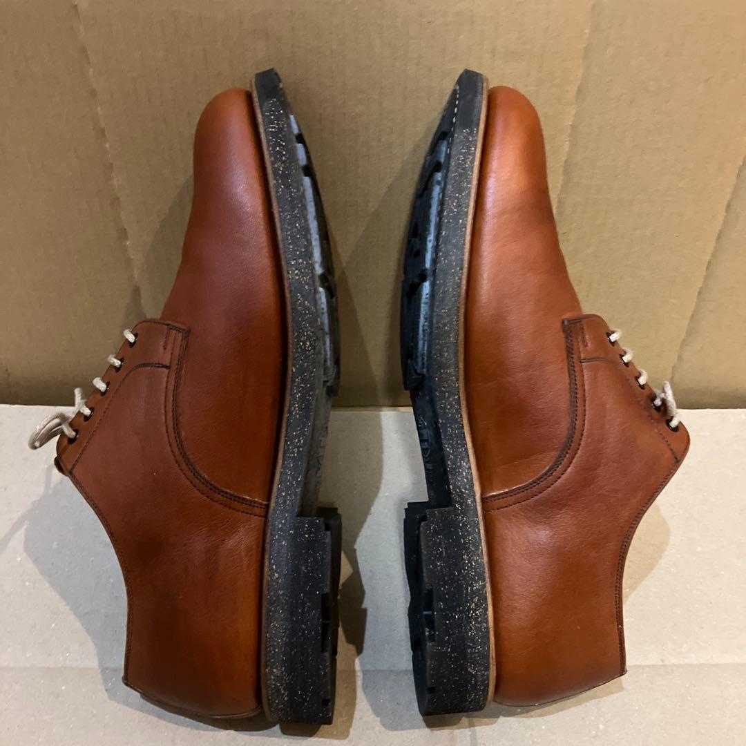 スコッチグレイン　ブリックカジュアル　ブラウン　26cm EEE 栃木レザー