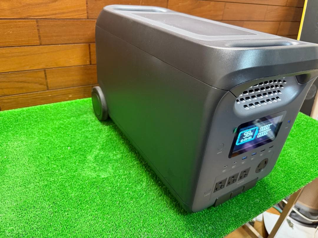 DE-PS2500PBK ポータブル電源 2500ｗ