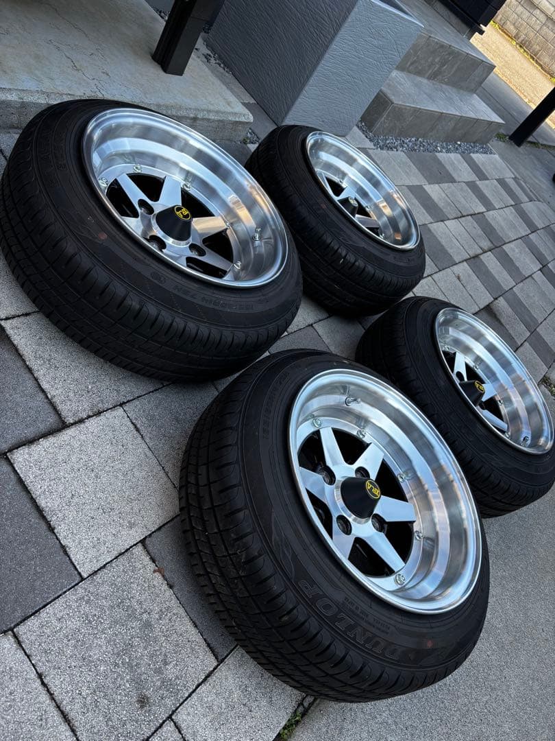 美品☆ロンシャンXR-4 14インチ 114.3 旧車