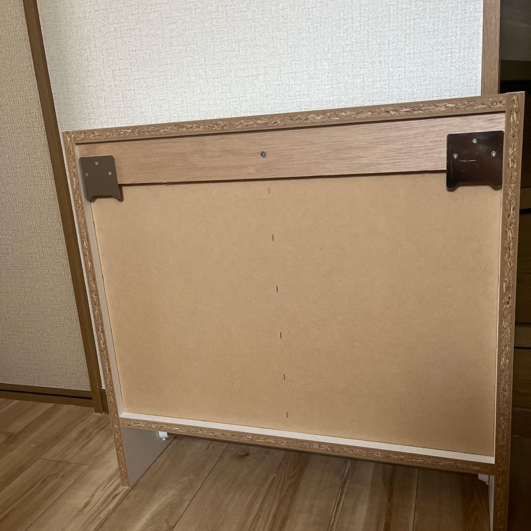 ベルメゾン ホッチキスで壁にかけられるラック ウォールラック 壁美人