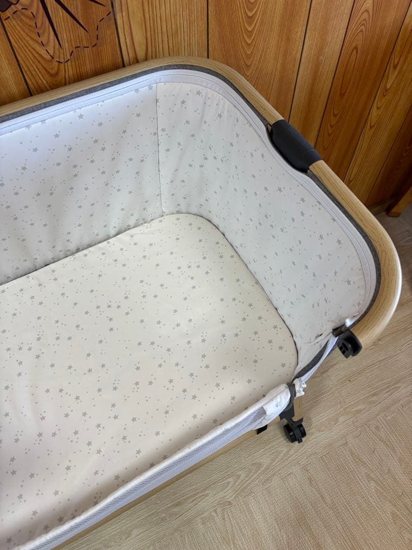 あみ　　　2023年式　HZDMJ ベビーベッド　折りたたみ式