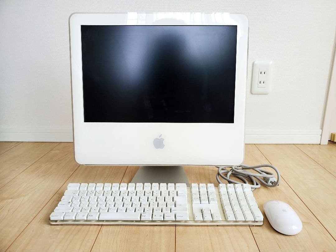Apple iMacG5 17inch 80GB OS10.5.8 メモリ2GB