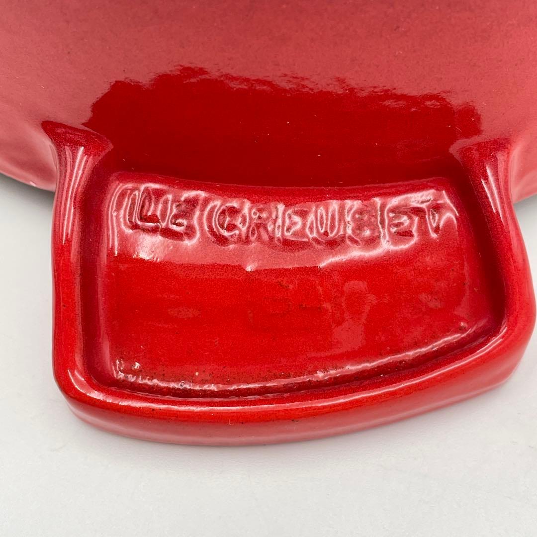 専用　ル・クルーゼ ココット・ダムール ハート型鍋 2.0L チェリーレッド