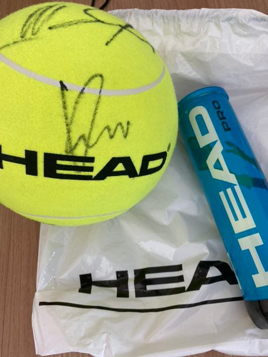 錦織圭サインボール