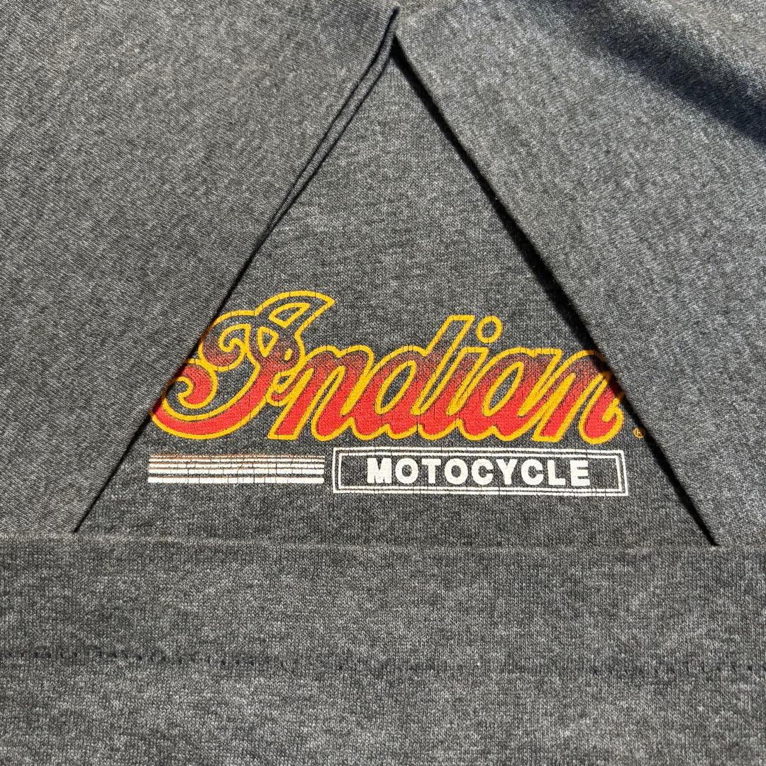 80's 90's インディアン モーターサイクル Tシャツ L ハーレー