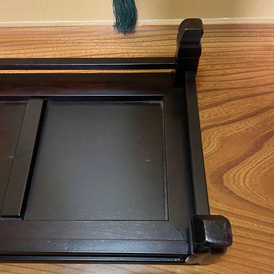 盆栽台 花台 飾り台 香炉台 花瓶台 サイドテーブル 木製 花梨材 ビンテージ