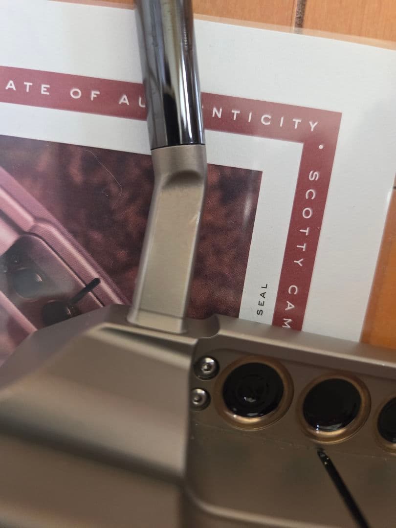 未着用　キャメロンサークルTパター