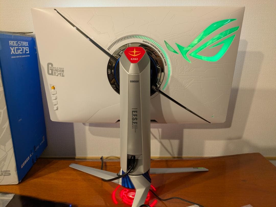 ASUS 機動戦士ガンダム ROG Strix XG279Q-G モニター