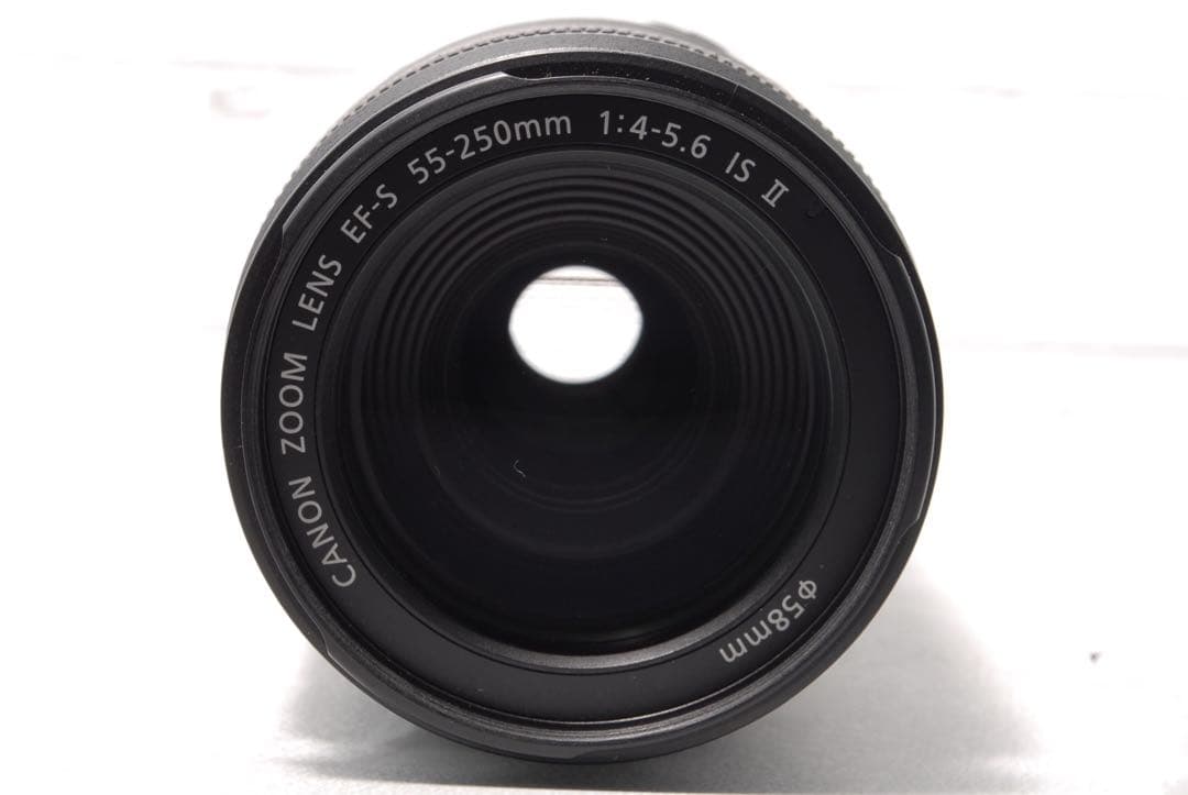 Canon EF-S 55-250mm IS Ⅱ 手振れ補正 望遠レンズ 美品✨