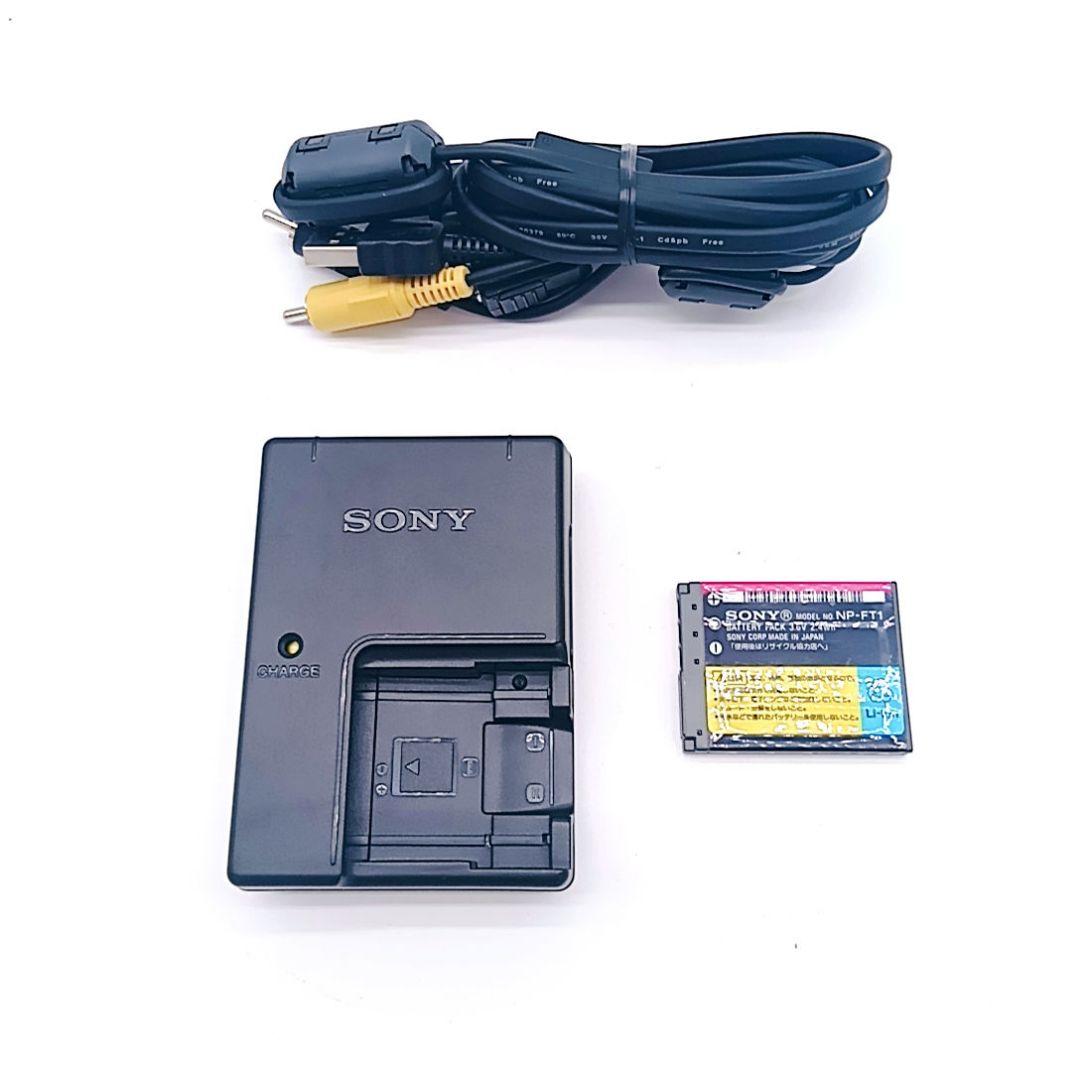 【希少】SONY サイバーショット DSC-T9 シルバー コンデジ オールド