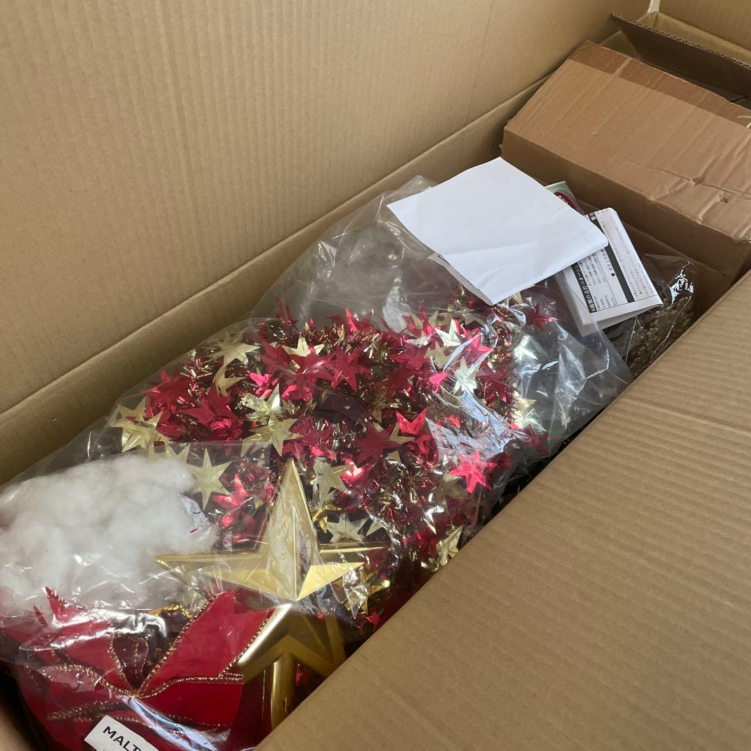 ウッドベーススリムツリーセット150cm 木製ポットツリー LED