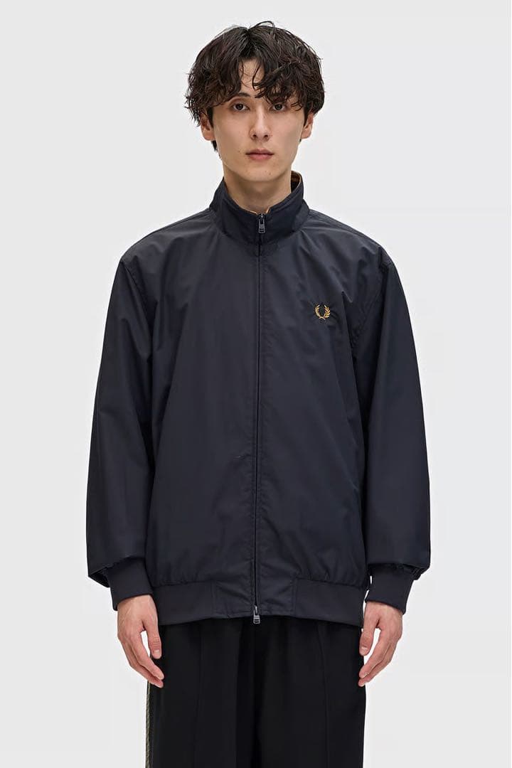 フレッドペリー The Brentham Jacket ネイビー L