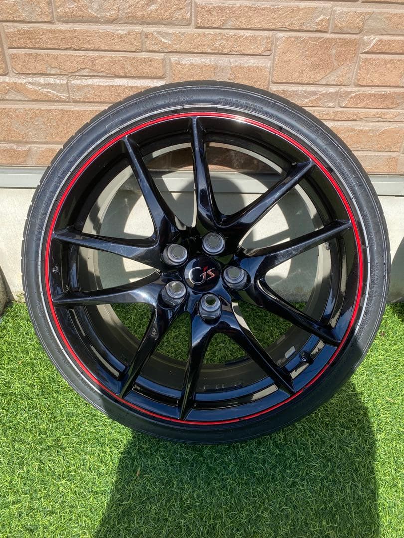 純正19インチアルミホイールセット GRX130 マークX G