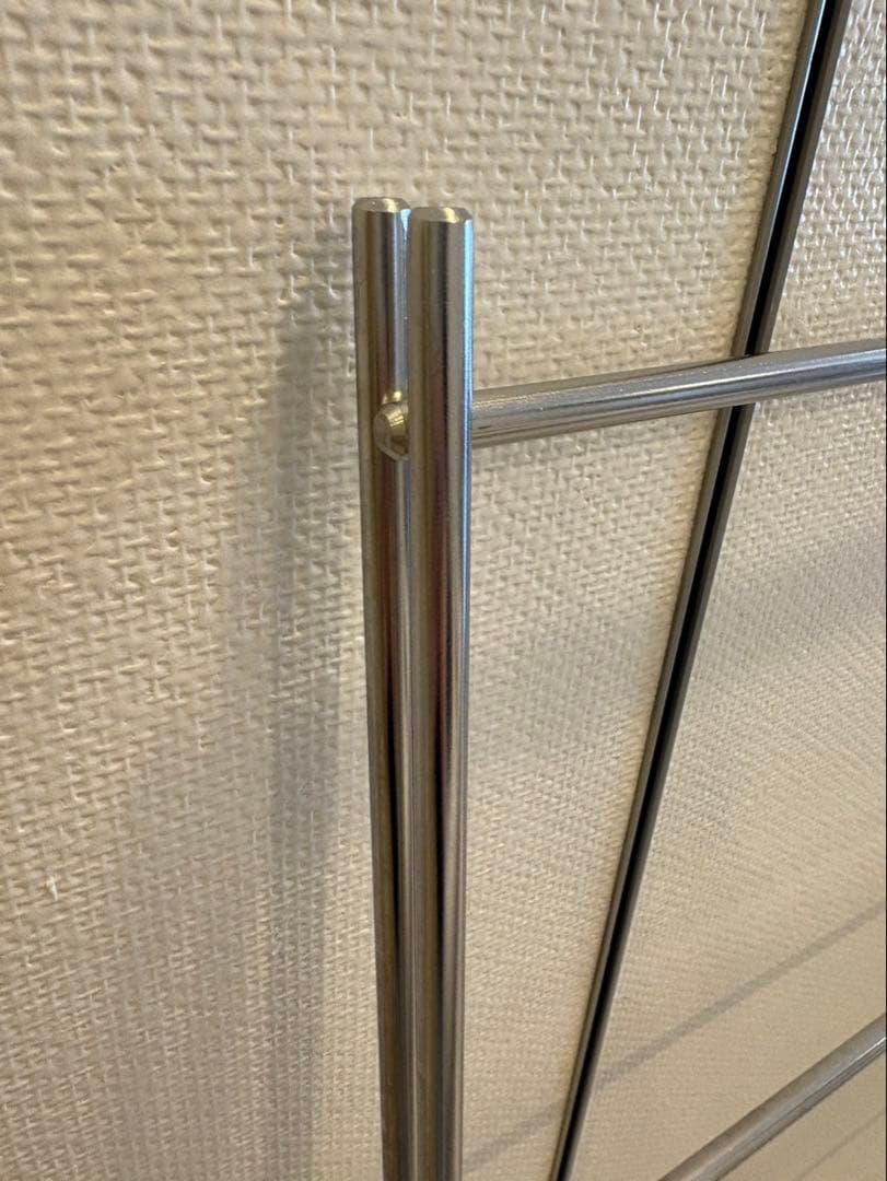 無印良品　ステンレスユニットシェルフ　追加用帆立　中　2セット