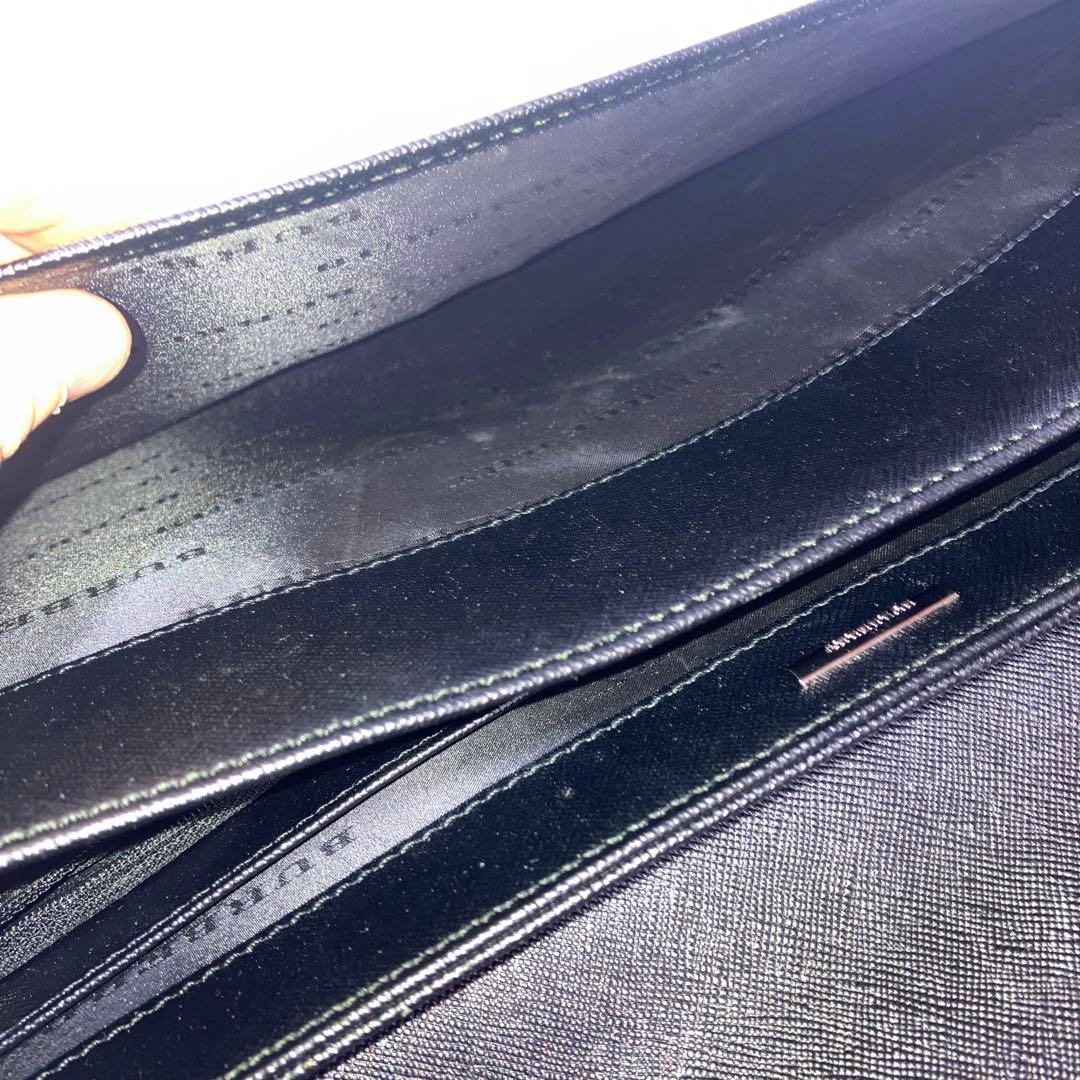 【極美品】Burberry バーバリー オールレザー ダレス ブリーフケース