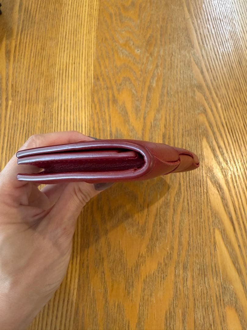 BOTTEGA VENETA ボッテガヴェネタ 名刺入れ カードケース 赤