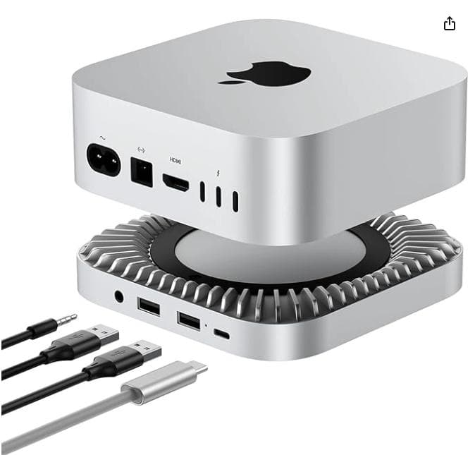 【美品】【40Gbps】Mac Mini M4対応ハブ Ray Cue 4in1
