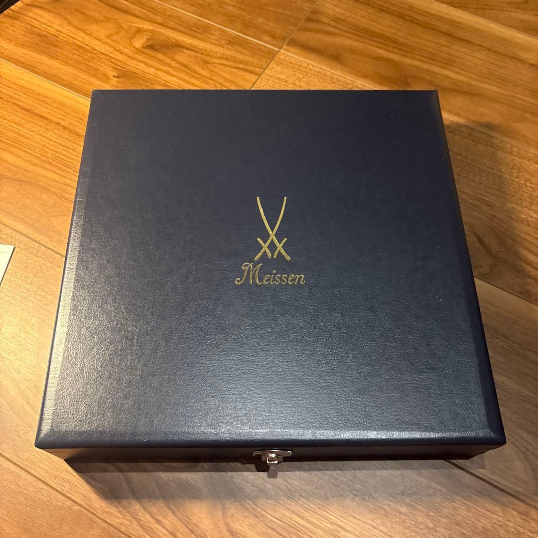 マイセン　イヤープレート【未使用】2000年　箱付き