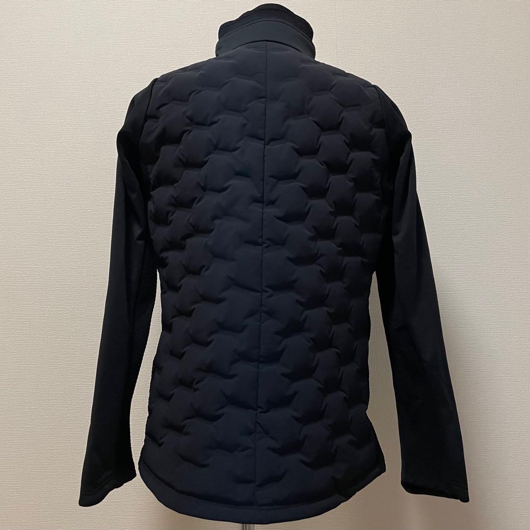 定価約9.8万　デサントゴルフ　g-arc グリーンダウンジャケット　撥水　防風