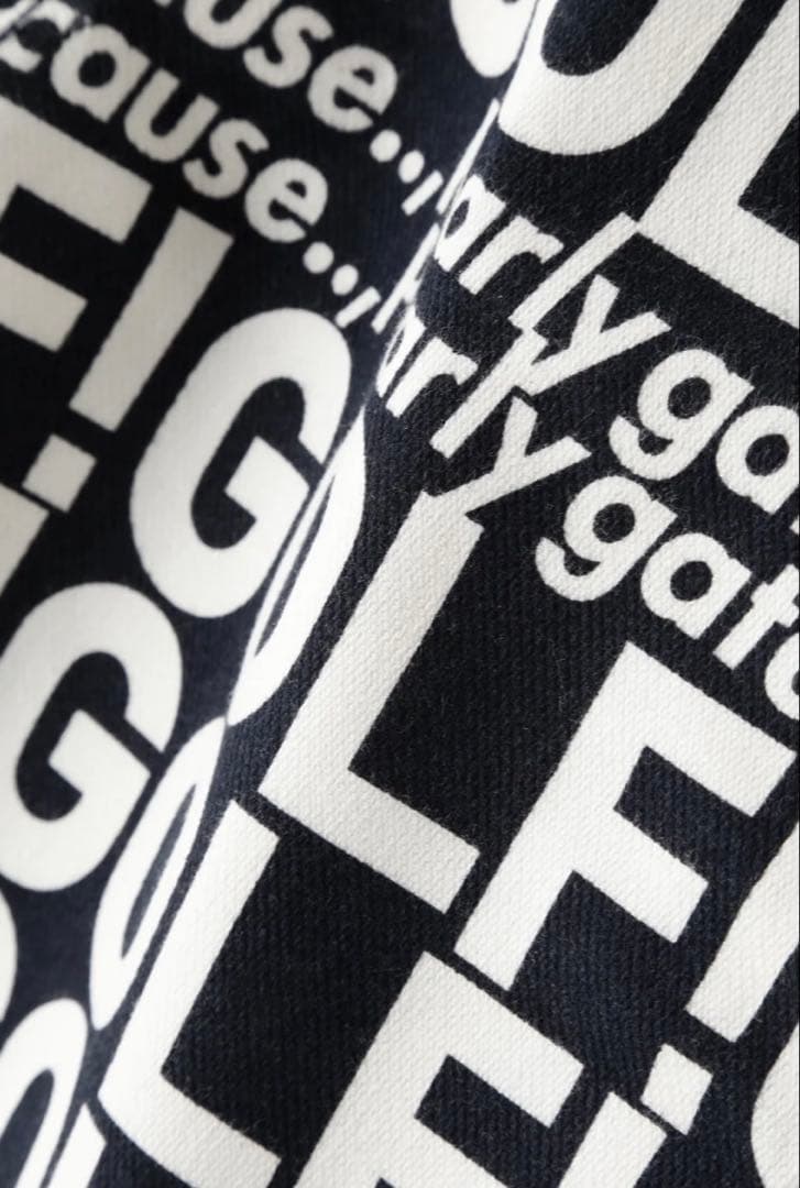 新品タグ付き　パーリーゲイツ　GOLF柄（大）コットンストレッチパンツ　サイズ2