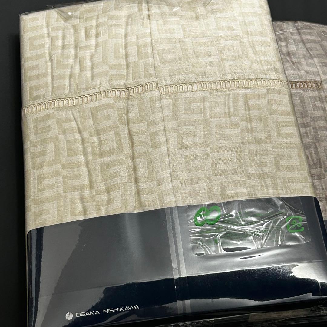 GIVENCHYジバンシィレア大阪西川掛布団カバーシングルペアロゴ ジバンシー