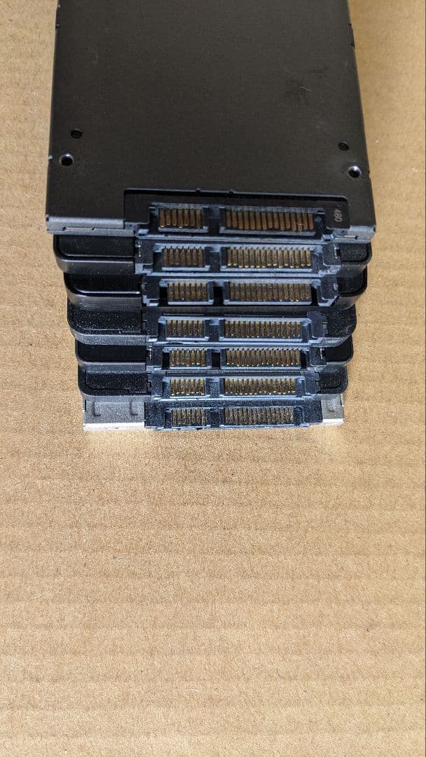 SSD 7枚 まとめ