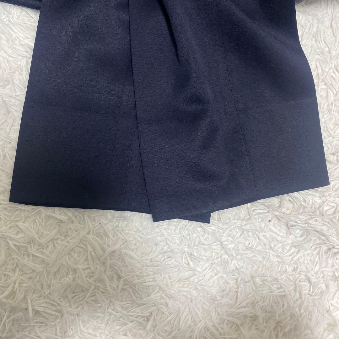 イヴサンローラン　ダブル　セットアップ　スーツ　ネイビー　ジャケット　パンツ