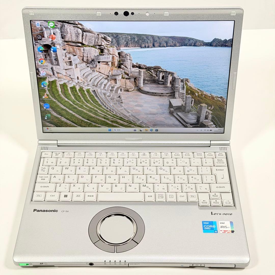 53.レッツノートCF-SV1 /16G/SSD512GB/DVDドライブ
