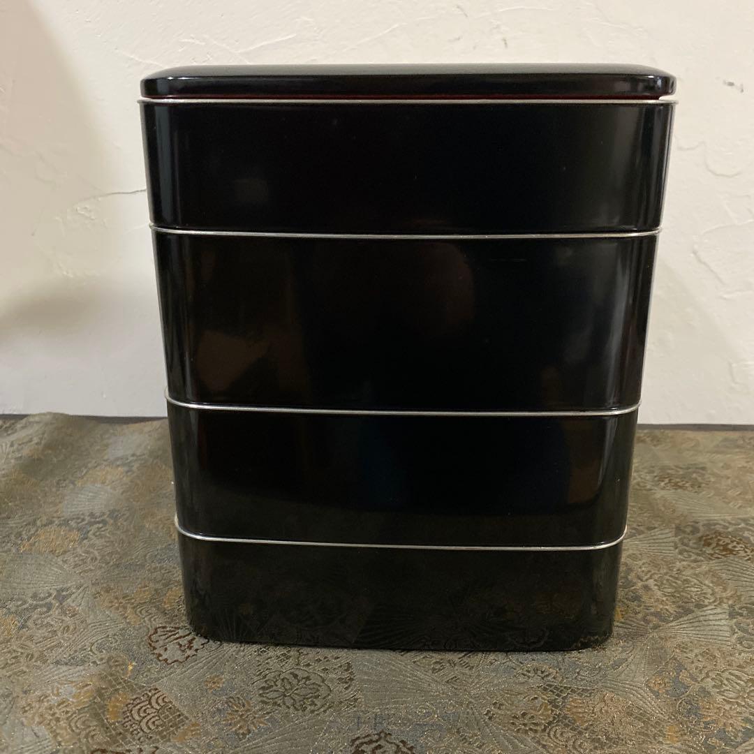 輪島塗　小さなお重　段重