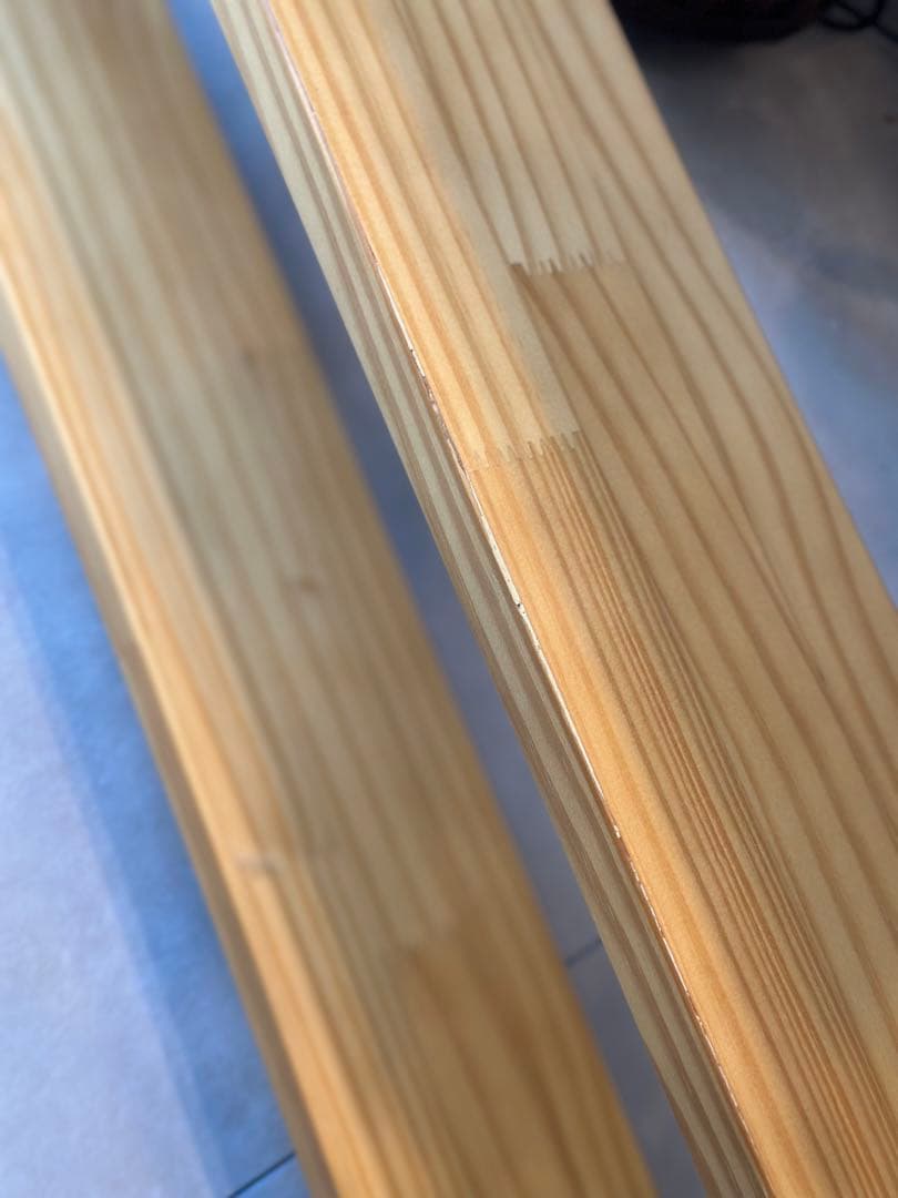 [ベルメゾン] 薄型ラック ロータイプ 突っ張らないラック 本棚 ナチュラル