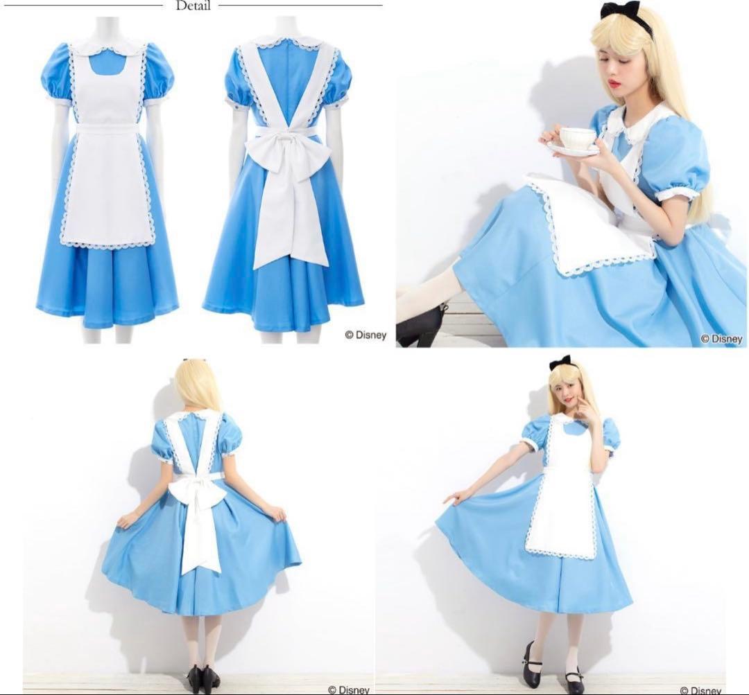 シークレットハニー ディズニー アリス 仮装 ドレス 大人 コスプレ 衣装