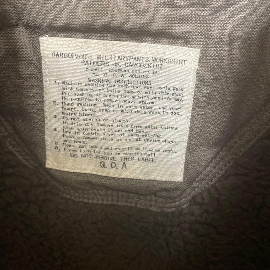 Kazumi kazumi 【希少】goa ファー付き モッズコート