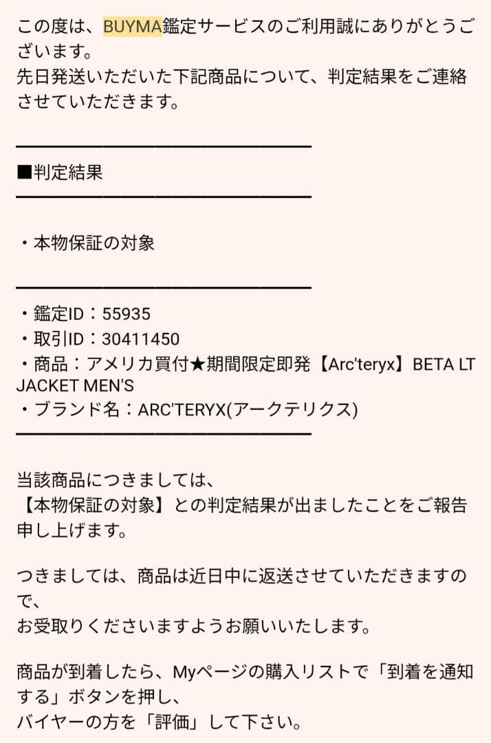 ARC'TERYX　BETA LT JACKET　【Lサイズ】　廃盤　希少モデル