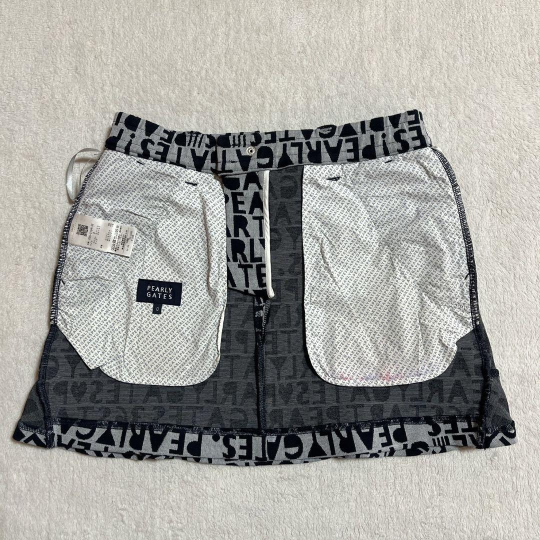 極美品　パーリーゲイツ　セットアップ　近年モデル　モックネック　ロゴ　スカート