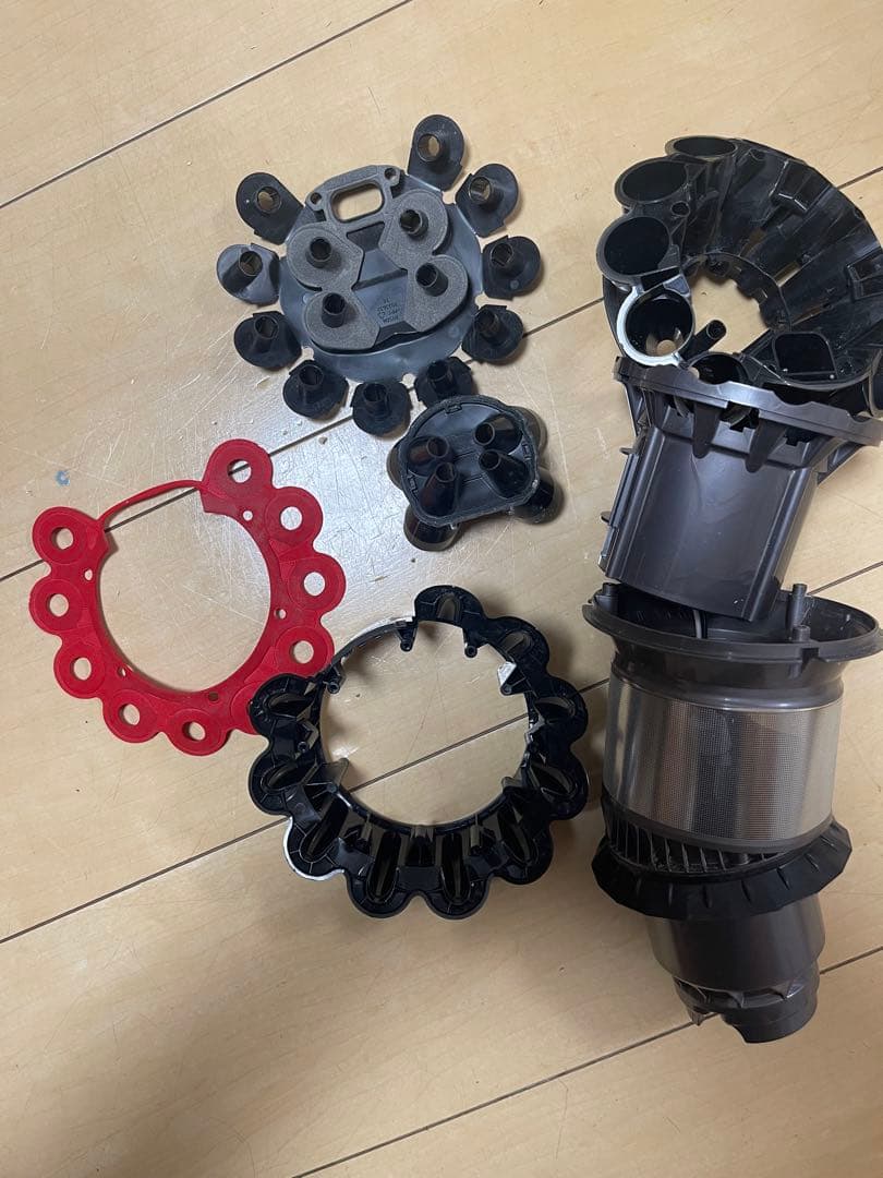 【美品】dyson V10 SV12　純正フロアドック付エコーモード64分