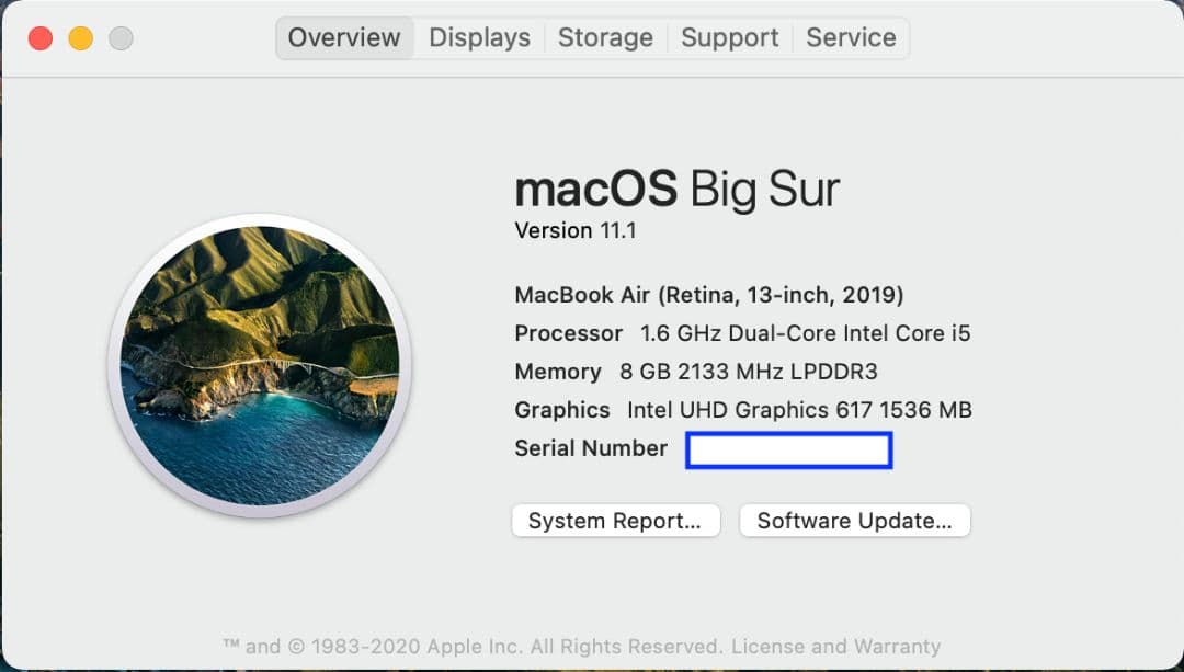 スマホ・タブレット・パソコン APPLE MacBook Air MACBOOK AIR MVFJ2J/A