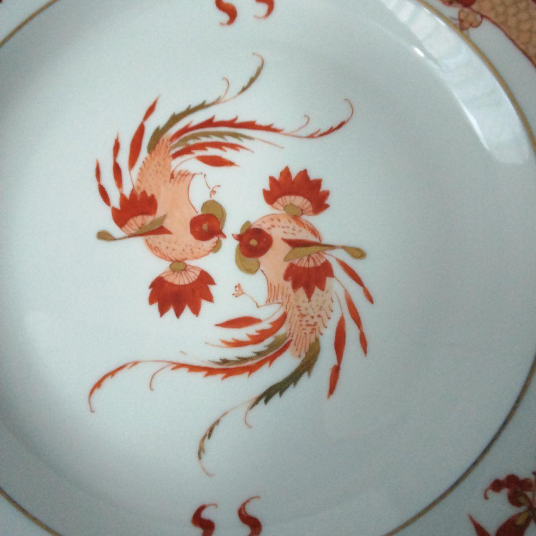 マイセン　ドラゴン文様　プレート　ファイファー期制作　24cm ヴィンテージ