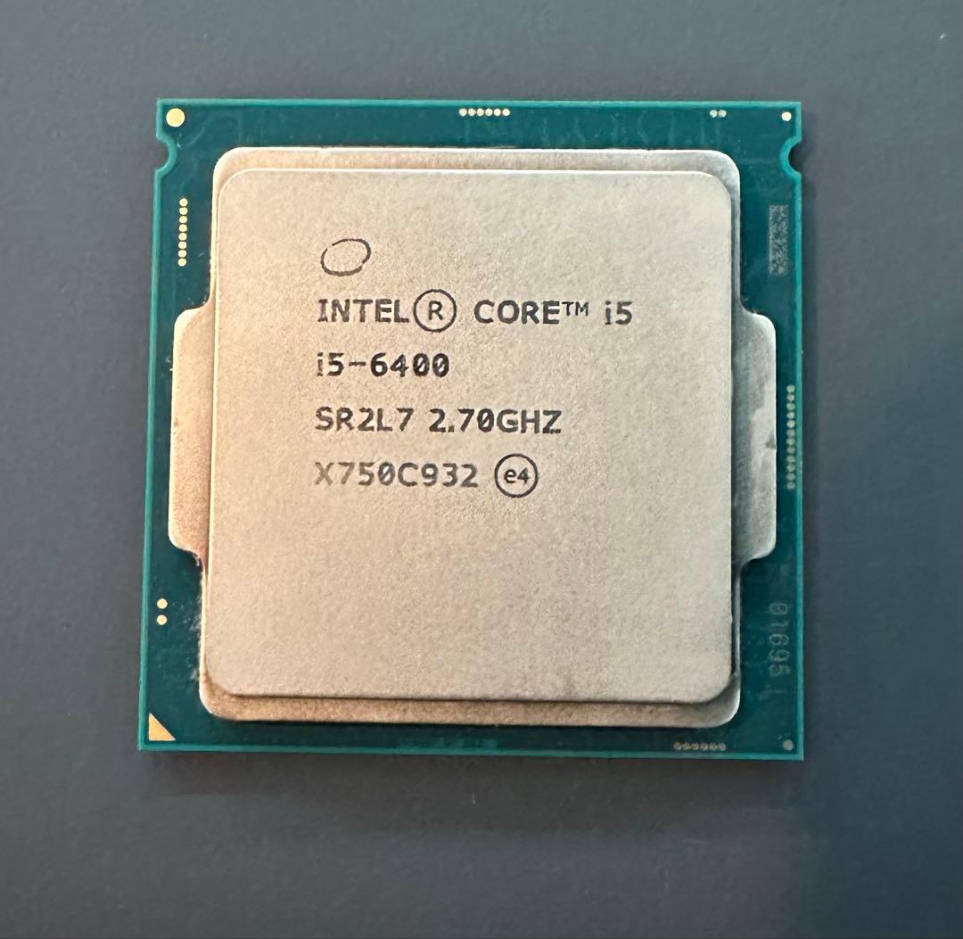 Intel Core i5-9500 & i5-6400 CPUセット