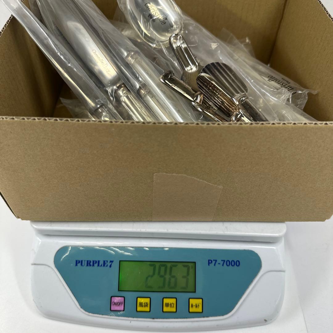 クリストフル新品カトラリーセット42点　ケース付　2963g 東Y7-0418②
