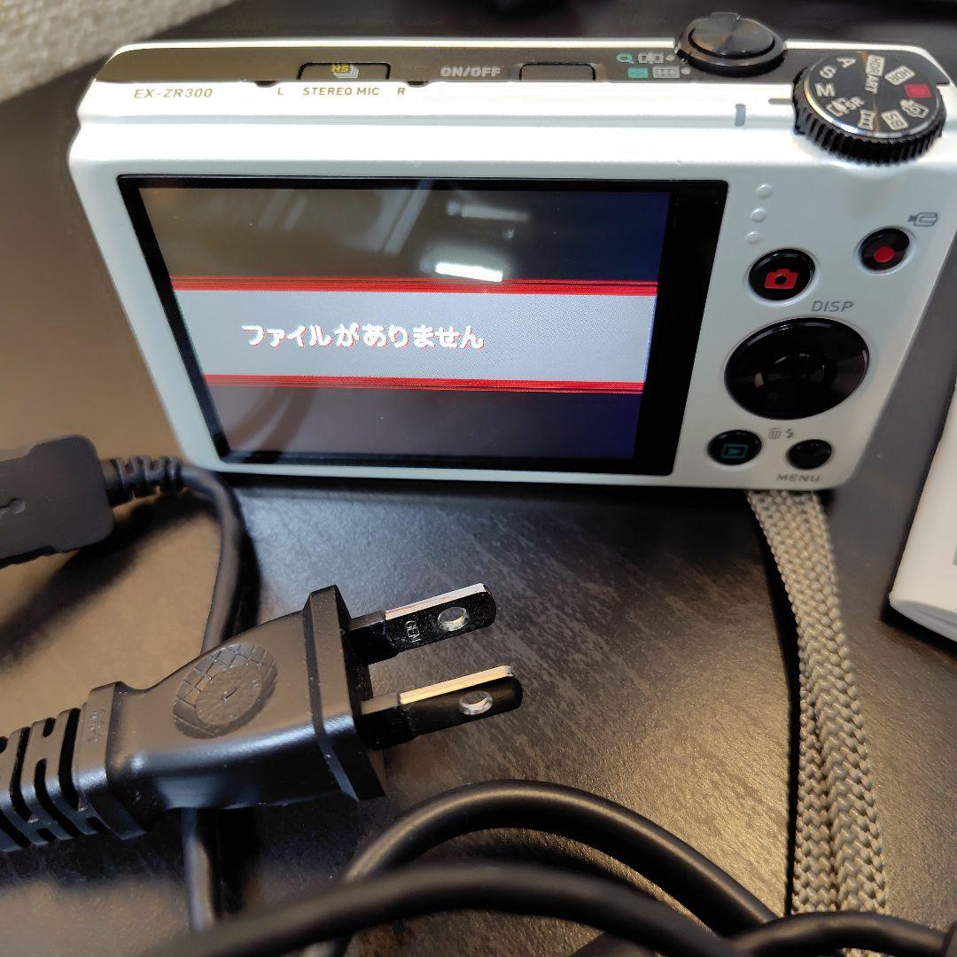 CASIO EXILIM デジタルカメラ EX-ZR300 動作品