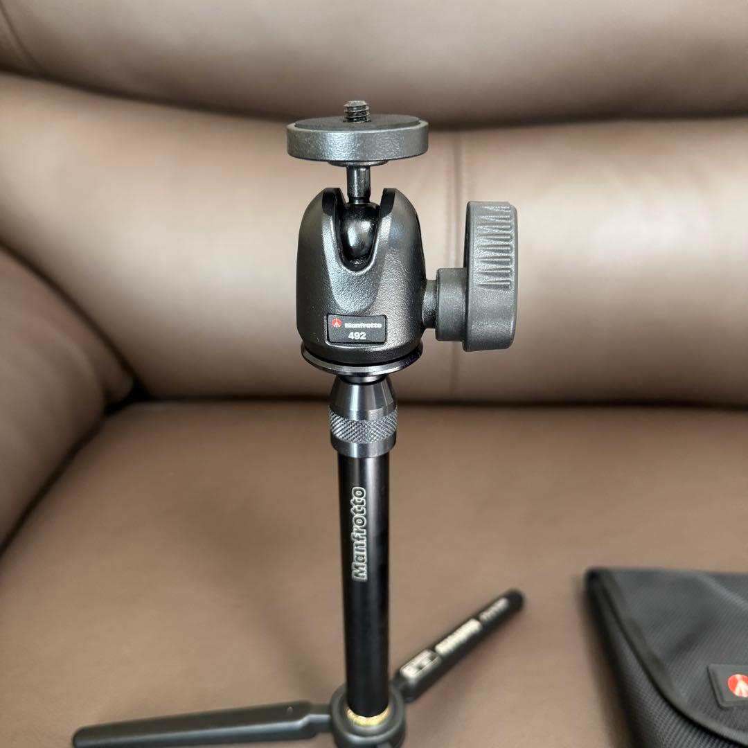 【未使用】Manfrotto 三脚キット 209,492LONG　イタリア製