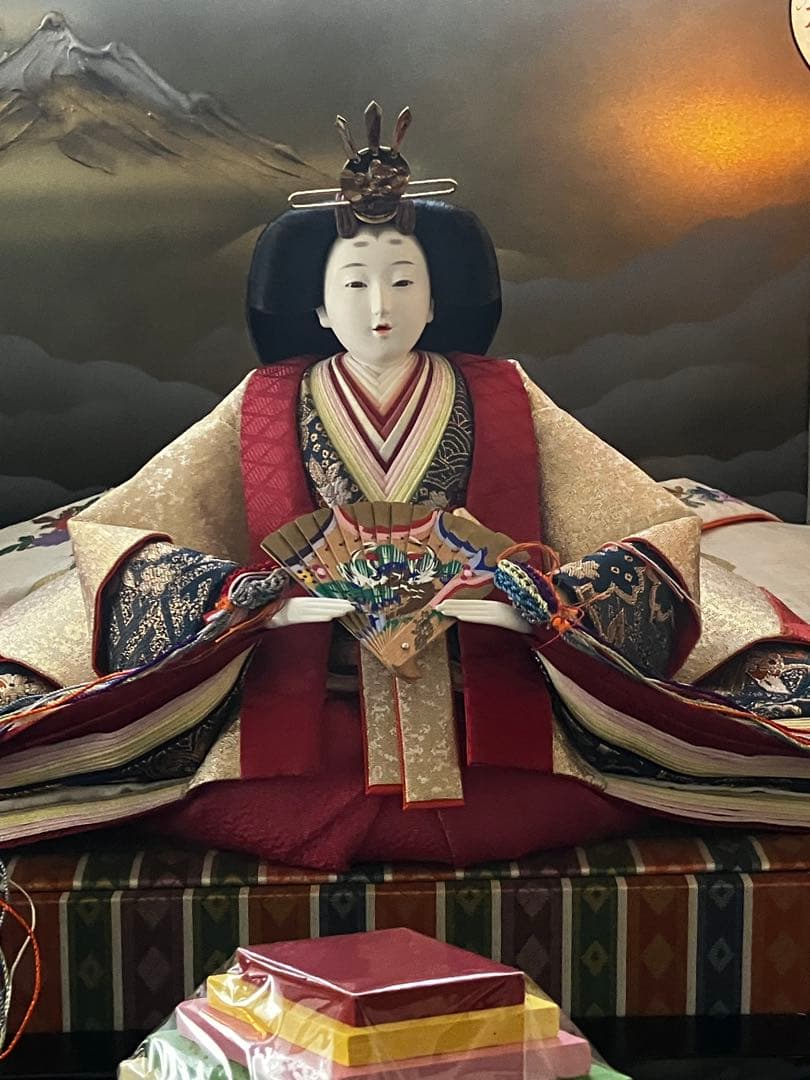 【15,000円相当の配送料負担】久月のお雛様（3段）