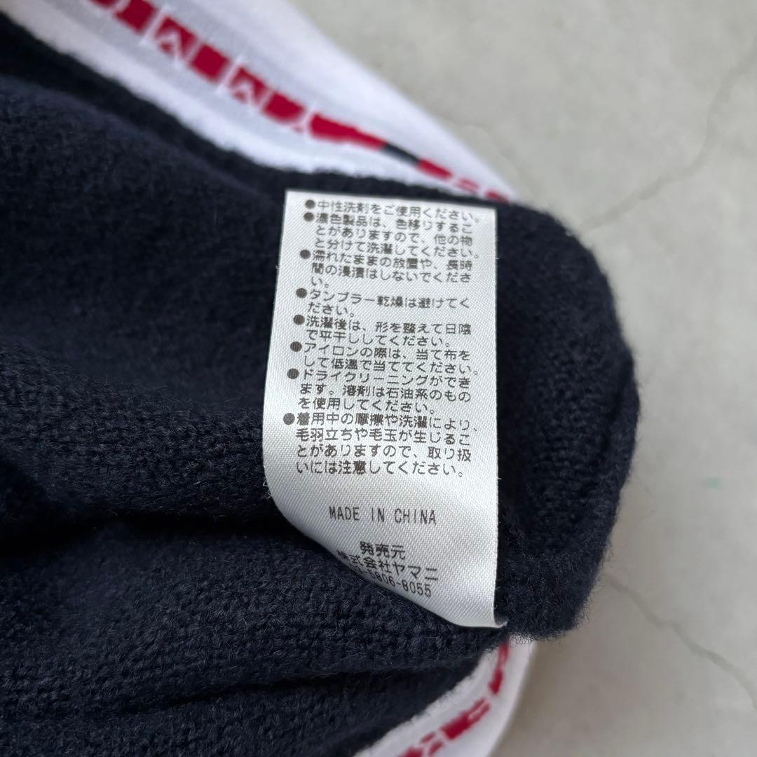   GOLF ハイネックニットセーター ロゴワッペン